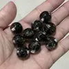 16mm Alta Transparência Resina Rosa Embutida Contas Caneta Miçangas Artesanal DIY Corrente de Celular Pingente Acessórios Atacado