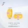 Anillo Huevo de Paloma con Incrustaciones de Diamante y Dibujo de Alambre Estilo Pu Zuo Sifeng Edición Ancha Estilo Chino Nuevo Anillo Elegante Estilo de Corte para Mujeres