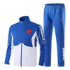 Conjunto de Uniforme Esportivo Chinês Novo Personalizado com Estampa para Primavera e Outono para Homens e Mulheres, Roupa de Treinamento e Performance com Gola Alta, Roupa Casual da Equipe