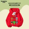 Sudadera con capucha de forro polar para niños medianos y grandes, Ropa de abrigo cálida, Ropa de moda, Game Rhythm Box Sprunki Niños y Niñas