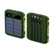 Batería Externa Solar de Emergencia para Exteriores 20000mAh Carga Súper Rápida Cables Incorporados Pantalla Digital Batería Portátil para Móvil