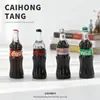 Resina tridimensional pequena garrafa Coca-Cola feita à mão DIY capa de celular misturada com resina acessórios criativos pingente atacado