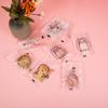 Saco Transparente com Selo de Máquina para Confeitaria Floco de Neve Embalagem para Alimentos Assados Saco para Embalagem de Lanches Biscoitos Plástico Selável a Calor Selo