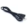 Cable de Alimentación Estándar Americano de 8 Colas Cable de Enchufe Plano Doble Estándar Americano Japonés Cableado Adaptable a CA de Dos Conductores de 8 Colas para Lámpara de Mesa