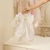 Mameluco Floral de Doble Capa Otoño Clase A Mameluco Ropa para Bebé Infantil Niños Traje para Gatear Ropa para Niños