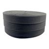 Cinta de Poliéster de Tejido Plano 1-4cm Borde Encriptado Envuelto Correa Plana Ancha para Bolsos, Disponible en Negro y Blanco, Empaque Transfronterizo Disponible