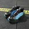 Zapatillas de correr de cuero para niño talla 32-37, zapatillas para trotar con suela supercrítica, zapatillas deportivas para niños mayores y estudiantes 6575