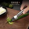 Cortador de cebolla de acero inoxidable spot Cortador de cebolla gadget de cocina para el hogar cortador de verduras cuchillo de flor para trefilado de cebolla con protección