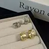 Pendientes de Círculo de Circonita de Socialité Francesa, Pendientes de Gama Alta, Pendientes de Diseño de Nicho, Pendientes Retro Europeos y Americanos, Pendientes