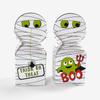 Caja de papel vacía con temática de Halloween para caramelos, caja de regalo para fiestas de Halloween, monster de cabeza grande, en stock