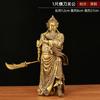 Faca cruzada Guan Gong Guan er deus da riqueza ornamentos de latão Guan Yu personagem estátua casa sala de estar loja de exibição decoração