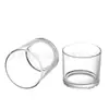 Frasco de Vidro para Vela de Aromaterapia Frasco Refil Transparente Elegante Simples Caseiro Enfeites para Atmosfera Caseira
