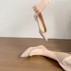 Sapatos femininos estilo francês de bico fino, nova coleção outono 2026, bico fino, com tachas, de calçar, sapatinhos de couro, flats femininos, mocassins elegantes