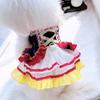 Vestido Princesa Fino de Primavera e Verão para Gatos e Cachorros Fantasia Cosplay Branca de Neve Fantasia de Entrega Cachorros de Pequeno Porte Pomerânia