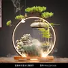 Fuente de bola de cristal adornos de agua corriente bonsái bola giratoria accesorios de rueda de agua rocalla bola de burbujas bola de hielo bola de cristal