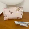 Bolsa de Maquiagem Grande Capacidade Estilo Novo Ins Borboleta Transfronteiriça Bolsa de Lavar para Sair Bolsa de Armazenamento Portátil