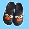 Buraco Dos Desenhos Animados Sapatos Sapato Flor Acessórios Pato Amor Olho Boca Decoração DIY Engraçado Expressão Sapato Fivela Removível