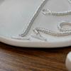 Collar de plata lisa con hebilla OT de industria pesada estilo coreano plata esterlina s925 estilo coreano moda minimalista pulsera versátil círculo femenino pareja