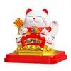 Novo produto 2026: Estatueta de Gato da Sorte, movida a energia solar, automática, para decoração de casa ou loja, adicionando um toque de elegância