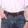 Suministro transfronterizo cinturón de hombre cinturón casual con hebilla jeans coreanos con hebilla japonesa cinturón de pantalón de hombre al por mayor