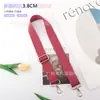 Nova Alça de Bolsa Transversal Lona Larga 3,8cm Alça de Ombro Alça de Bolsa em estoque Ajustável Alça de Ombro de Nylon Acessório DIY Alça