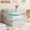 Estante de Almacenamiento de Escritorio, Estantería Sencilla para Uso Doméstico, Organizador de Clasificación por Materias para Escritorio de Estudiante, Estante Pequeño de Almacenamiento