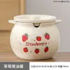 Tarro de Cerámica Casual para Manteca y Condimentos Caja de Almacenamiento de Cocina Aceite Sal Salsa Vinagre Tarro de Condimentos Reempacado Contenedor Sellado para el Hogar