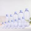 30-1000 ml transparente PET material de qualidade alimentar tampa flip split borboleta tampa de plástico transparente garrafa de plástico atacado