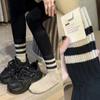 Calcetines nuevos de otoño e invierno para mujer, de media pantorrilla, de moda, Mori, japoneses y coreanos, clásicos, combinables, de media pantorrilla, estilo universitario.