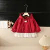 Abrigo para Niña Nuevo Estilo Otoño Moda Ropa de Otoño para Bebé Ropa Casual Infantil Top de Encaje Estilo Primavera y Otoño