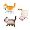 Manija de Gabinete de Gatito de Dibujos Animados Nórdico Garfield Habitación Infantil Cajón de Armario Lindo Muebles de Gabinete Manija Pequeña