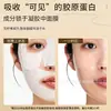 Mascarilla Blanqueadora de Piel Radiante con Agua, Reafirmante de Piel, Surcos Nasogenianos, Patas de Gallo, Tonificante de Piel, Mascarilla de Papel con Colágeno