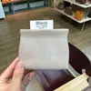 Bolsa de Armazenamento Espessa Camada Superior Couro de Vaca Tira com Fecho de Pressão Porta-moedas Pequena Bolsa de Maquiagem para Menina Couro Macio Pequena Bolsa Quadrada para Batom