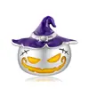 2023 Panjia nuevas cuentas de calavera de calabaza serie de Halloween colgante con cuentas pulsera accesorios diy