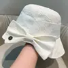 Nuevo Sombrero Protector Solar para Mujer Verano Moda Coreana Sombrero de Pescador de Moda Sombrilla Versátil para Todo Combinar Sombrero Cubeta Deportiva Adelgazante Sombrero de Sol