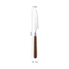 Mango de nogal Acero inoxidable 304 Cuchillo, Tenedor y Cuchara Vajilla Japonesa Cuchillo y Tenedor para Bistec Cuchara Redonda Lijada Cuchara y Tenedor de Hotel