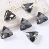 Garra de Triángulo Diamante Cristal Vidrio Cosido a Mano Diamante DIY Ropa Vestido de Novia Zapatos Bolsa Accesorios para el Cabello Accesorios Pegajoso y Cosible