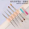 Venta al por mayor del fabricante Pluma de Pintura de Doble Punta para Uñas, Pluma para Dibujo de Líneas, Pluma de Doble Uso Multiusos para Contornos y Bordes, Set de Degradado para Uñas