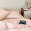 Conjunto de Quatro Peças Poá Creme 100% Algodão Outono Estampa Digital Capa de Edredom 100% Algodão Conjunto de Três Peças Lençol de Cama Nantong