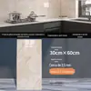 Papel de Parede de Placa de Alumínio-Plástico Autoadesivo Impermeável e à Prova de Umidade Decoração de Parede Cozinha Banheiro À Prova de Óleo e Adesivos de Azulejo Mármore