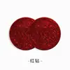 Alfombrilla para taza de agua de coche con incrustaciones de diamantes, alfombrilla para depósito de almacenamiento de coche, decoración interior de coche, alfombrilla redonda de silicona antideslizante, pegamento suave, completa con diamantes