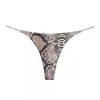 Nuevo tanga sexy de tiras finas de doble capa de tiro bajo bikini de doble capa lencería sexy con forma de T para mujer G010