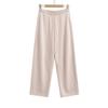 Calça Casual Masculina e Feminina de Verão 2025 Nova, com Cordão, Estilo Ins Blogger, Seda de Cobre e Amônia, Fresca, Banana, Preguiçosa