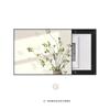 Caja de medidor de viento estilo ins nórdico pintura decorativa planta verde pequeña y fresca caja de distribución caja de interruptor de blindaje pintura para colgar