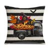 2025 Nuevo Amazon Halloween Funda de Almohada Temu Divertida Calabaza Fantasma Horror Cojín Cojín de Sofá