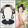 Accesorios para el cabello antiguos Accesorios para el cabello elegantes que combinan con todo Moño para el cabello Peluca traje Combinación Tangfeng Princesa Lindo Elegante Fácil de usar