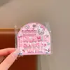 Novas Unhas Infantis Removíveis Vestíveis na Caixa para Meninas, Adesivos de Unha Removíveis, Adesivos de Unha Exquisitos de Desenho Animado, Peças de Unha