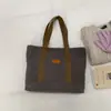 Bolso de Hombro de Alto Valor Bolso de Lona Japonesa Moda para Mujer Simple Gran Capacidad Bolso de Mano Bolso Tote para el Viaje Diario
