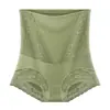 Calça Renda de Cintura Alta para Controle da Barriga e Levantar o Bumbum para o Verão, Calça Modeladora Fina Plus Size Sem Costura