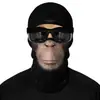 Máscara de Montar para Motocicleta al Aire Libre Cubierta Facial 3D Sudadera Deportiva Sombrero a Prueba de Polvo y Frío Forro de Casco Resistente al Viento